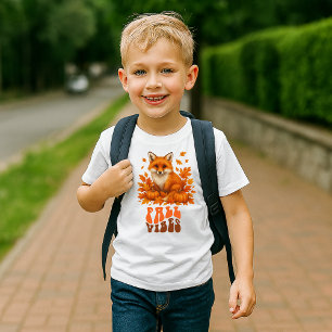 Camiseta Triblenda Guión de ilustracion y vibraciones de otoño