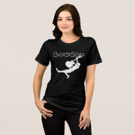 Camiseta Triblenda Guitarrista de Heavy Metal Me encanta alto