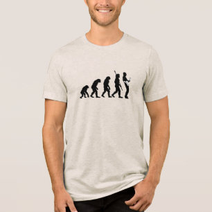 Camiseta Triblenda Guitarrista de la Evolución del Hombre – Regalo pa