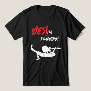 Camiseta Triblenda Guitarrista de vuelta a la escuela estudio