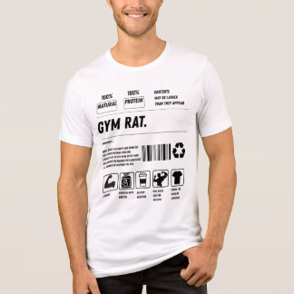 Camiseta Triblenda Gym Rat Formula: Handle With Gains