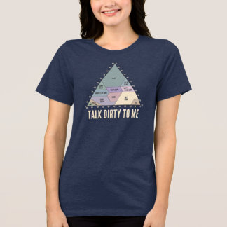 Camiseta Triblenda Háblame Sucio - Diagrama de Textura del Suelo