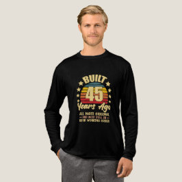 Camiseta Triblenda Hace 45 Años Todas las Piezas Originales Cumpleaño