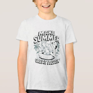 Camiseta Triblenda Hacer que el verano vuelva a ser divertido el flot