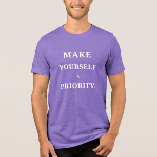 Camiseta Triblenda Hacerte un tema prioritario