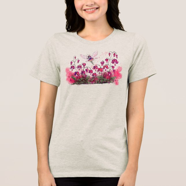 Camiseta Triblenda Hada Corazón Sangrante (Anverso)