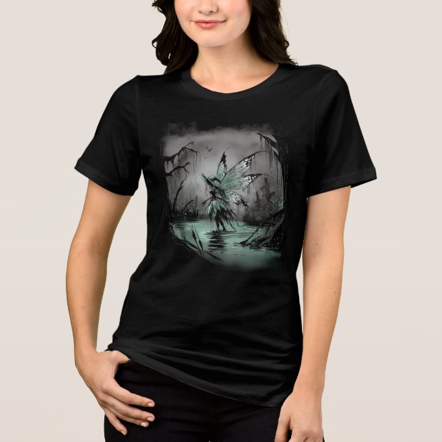 Camiseta Triblenda Hada Swamp (Anverso)
