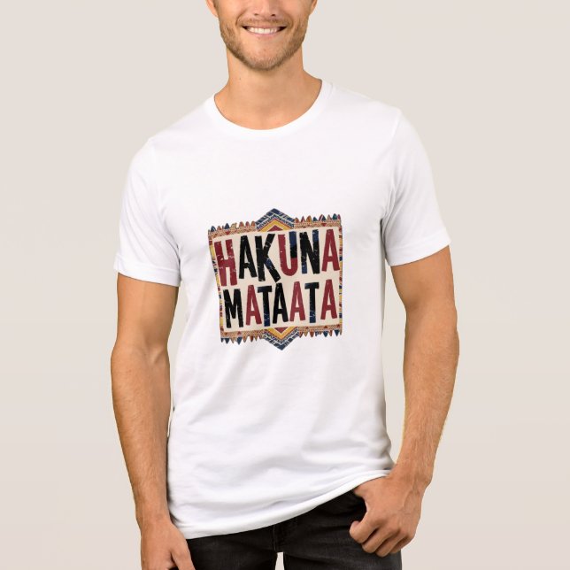 Camiseta Triblenda Hakuna Matata (Anverso)