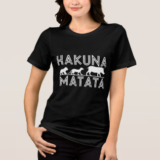 Camiseta Triblenda Hakuna Matata Unisex