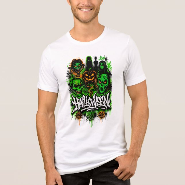 Camiseta Triblenda halloween (Anverso)