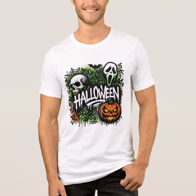 Camiseta Triblenda halloween (Anverso)