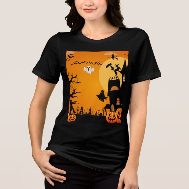 Camiseta Triblenda Halloween (Anverso)