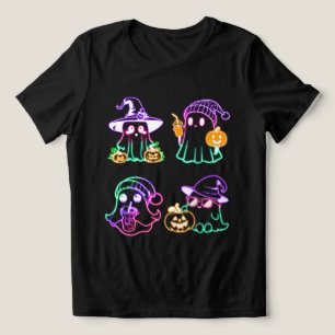 Camiseta Triblenda Halloween Boo Neon Ghost
