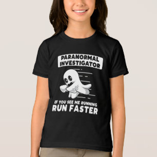 Camiseta Triblenda Halloween Caza de fantasmas Investigador paranorma