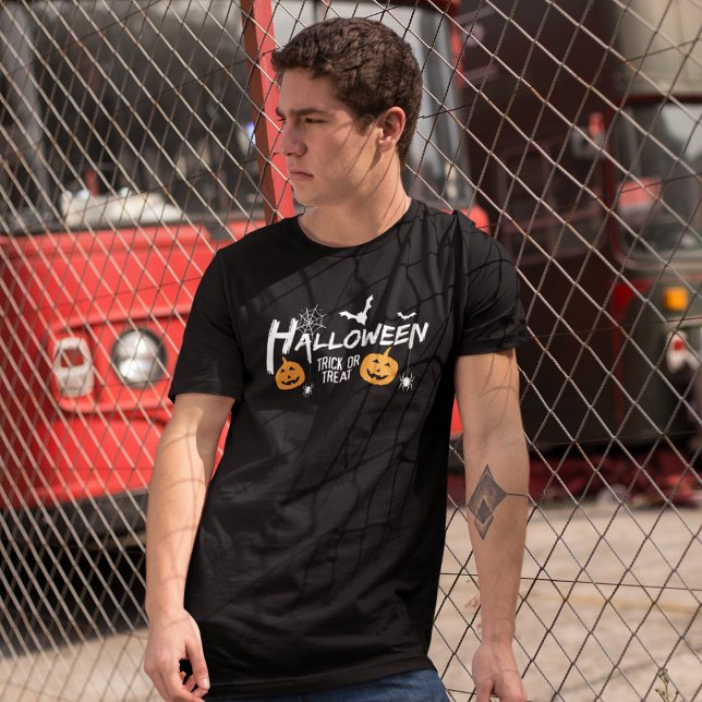 Camiseta Triblenda Halloween clásico: Truco o truco (Subido por el creador)