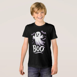 Camiseta Triblenda Halloween de 'Boo' guantes y murciélagos