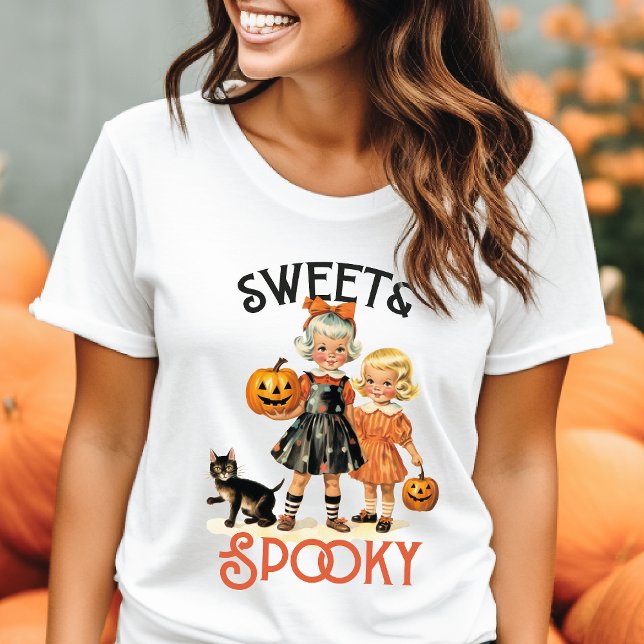 Camiseta Triblenda Halloween de cosecha dulce y fantasmal (Subido por el creador)