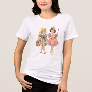 Camiseta Triblenda Halloween de la Princesa Princesa de los Chicas Tr
