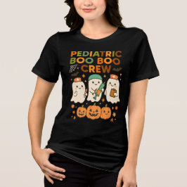 Camiseta Triblenda Halloween de los fantasmas de boo pediátrico