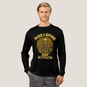 Camiseta Triblenda Halloween del Yoga Vintage de Rise & Spine