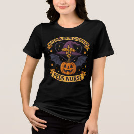 Camiseta Triblenda Halloween: Enfermera pediátrica de Guardian de la 