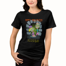 Halloween madre zombi e hijo