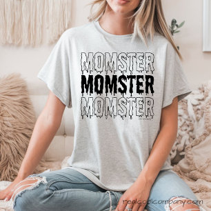 Camiseta Triblenda Halloween Momster Bella Canvas
