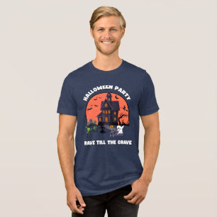 Camiseta Triblenda HALLOWEEN PARTY RAVE HILL THE GRAVE T-Shirt