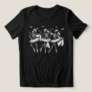 Camiseta Triblenda Halloween Skeleton Dancers