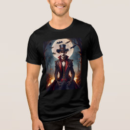 Camiseta Triblenda Halloween Steampunk Gótico Zombie Vampiro