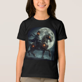 Camiseta Triblenda Halloween Steampunk Jinete sin Cabeza