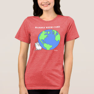 Camiseta Triblenda HANDLE CON CARE Boynton Cat