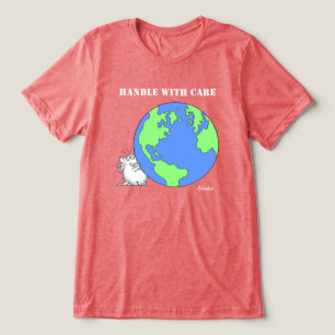 Camiseta Triblenda HANDLE CON CARE Boynton Cat
