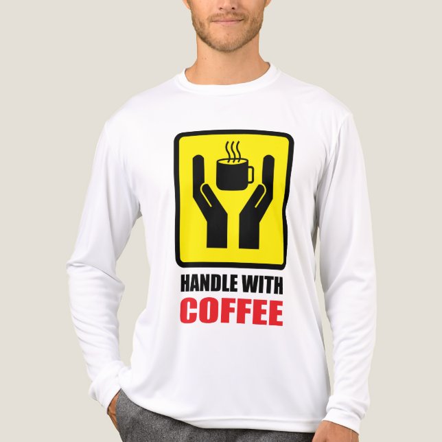 Camiseta Triblenda Handle with Coffee (Anverso )