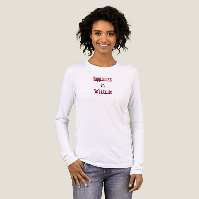 Camiseta Triblenda Happiness in Solitude T-Shirt (Anverso Completo)