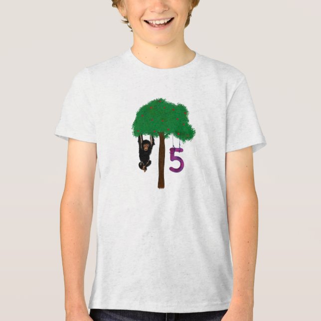 Camiseta Triblenda Happy 5th Birthday (Anverso)