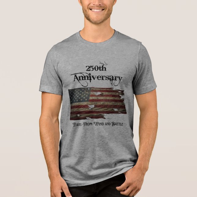 Camiseta Triblenda  Happy Birthday America 2026 (Anverso)