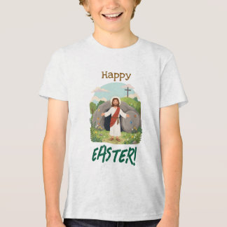 Camiseta Triblenda Happy Easter Season Well Wishes Good Friday