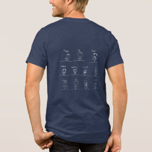 Camiseta Triblenda Happy Feelings Tee - Adulto Tri-Blend