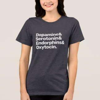Camiseta Triblenda Happy Hormones Line Up Band Funny Geek