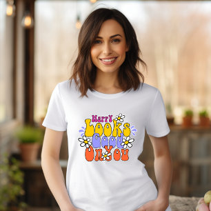 Camiseta Triblenda Happy look good on You Typography Graphic