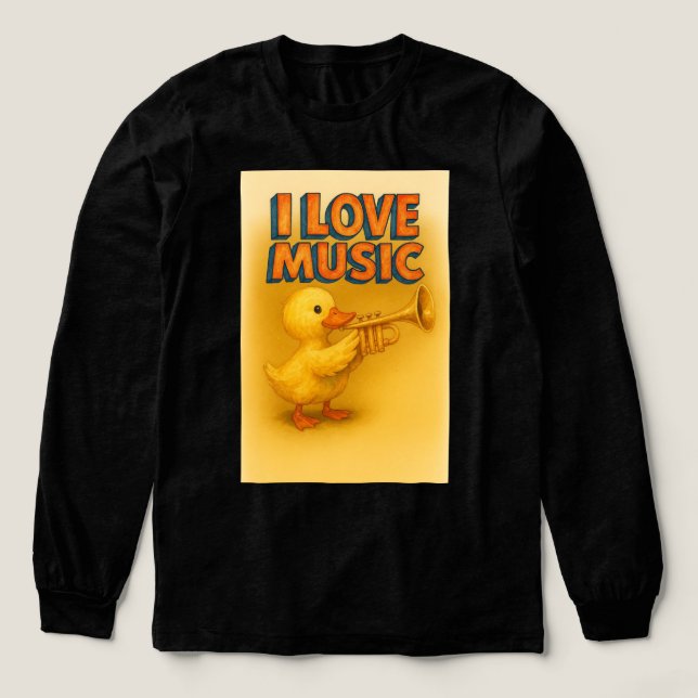 Camiseta Triblenda Happy Quack Melody (Diseño traserp)
