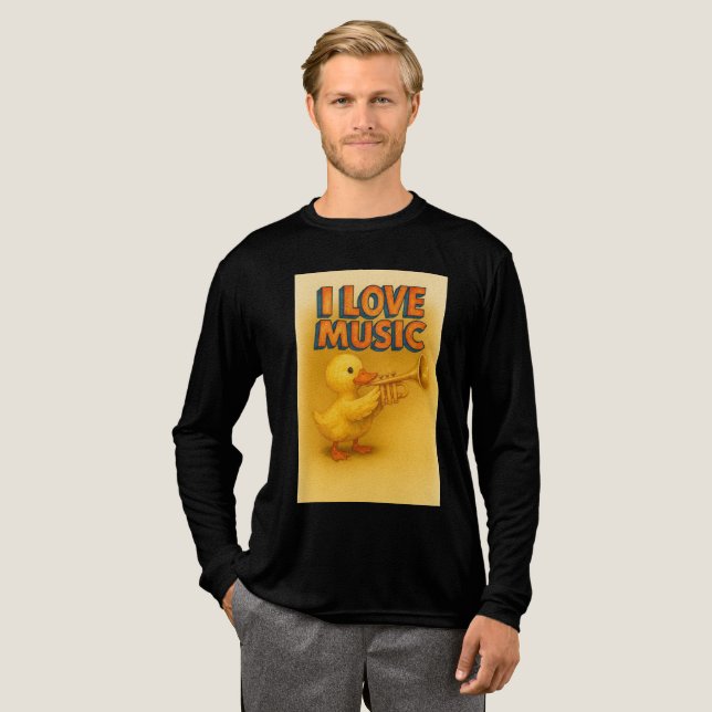 Camiseta Triblenda Happy Quack Melody (Anverso Completo)