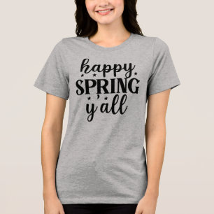 Camiseta Triblenda Happy Spring Y'all-67210