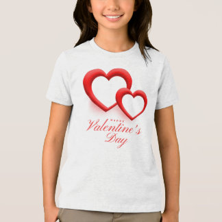 Camiseta Triblenda Happy Valentine’s Day Heart Love Design-23540