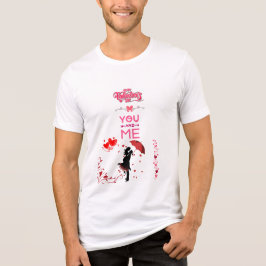 Camiseta Triblenda Happy Valentine’s Day – You and Me Romantic Love