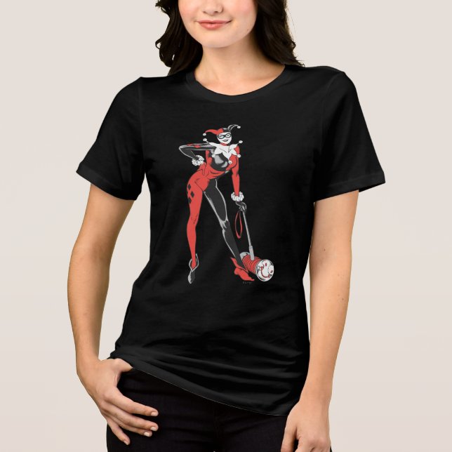 Camiseta Triblenda Harley Quinn 2 (Anverso)