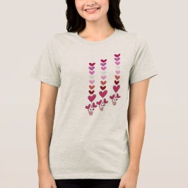 Camiseta Triblenda Harmony T-Shirt – Minimalist Heart Design Tee 