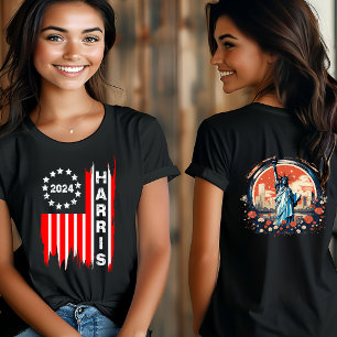 Camiseta Triblenda Harris 2024: Audaz apoyo a las elecciones