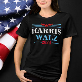 Camiseta Triblenda Harris Walz 2024 Presidente - Tim Walz
